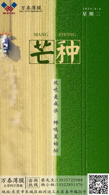 今日芒種丨芒有所獲，種有所得